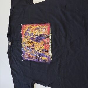 Vintage Santana Shaman Black 2002 Concert Tee Men'Shirt XL